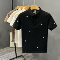 Kyn Loom Collar T Polo Shirt